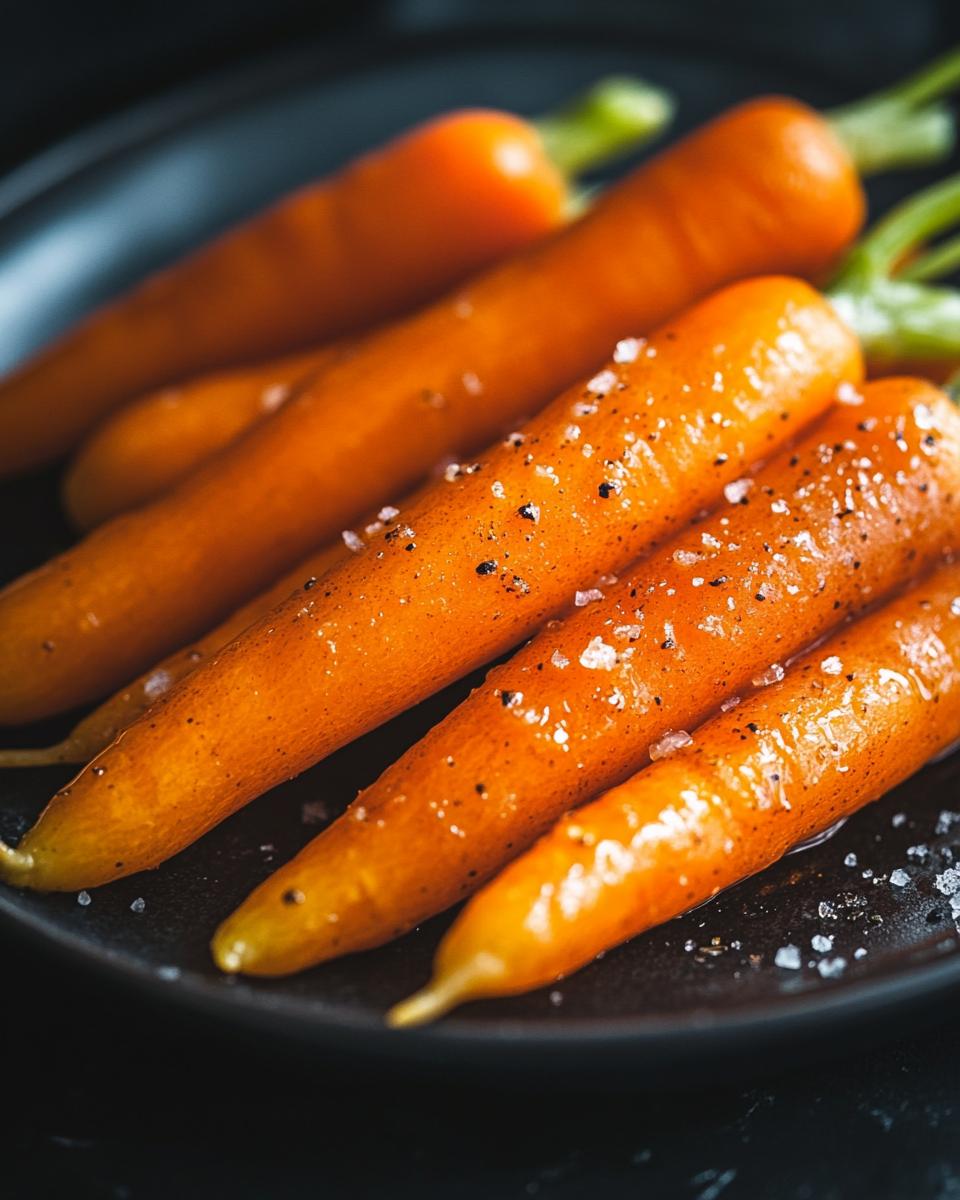 The Ingredients Needed to Make Boiled Carrots Ingredients for boiled carrots recipe: fresh carrots, salt, pepper, butter, and parsley.