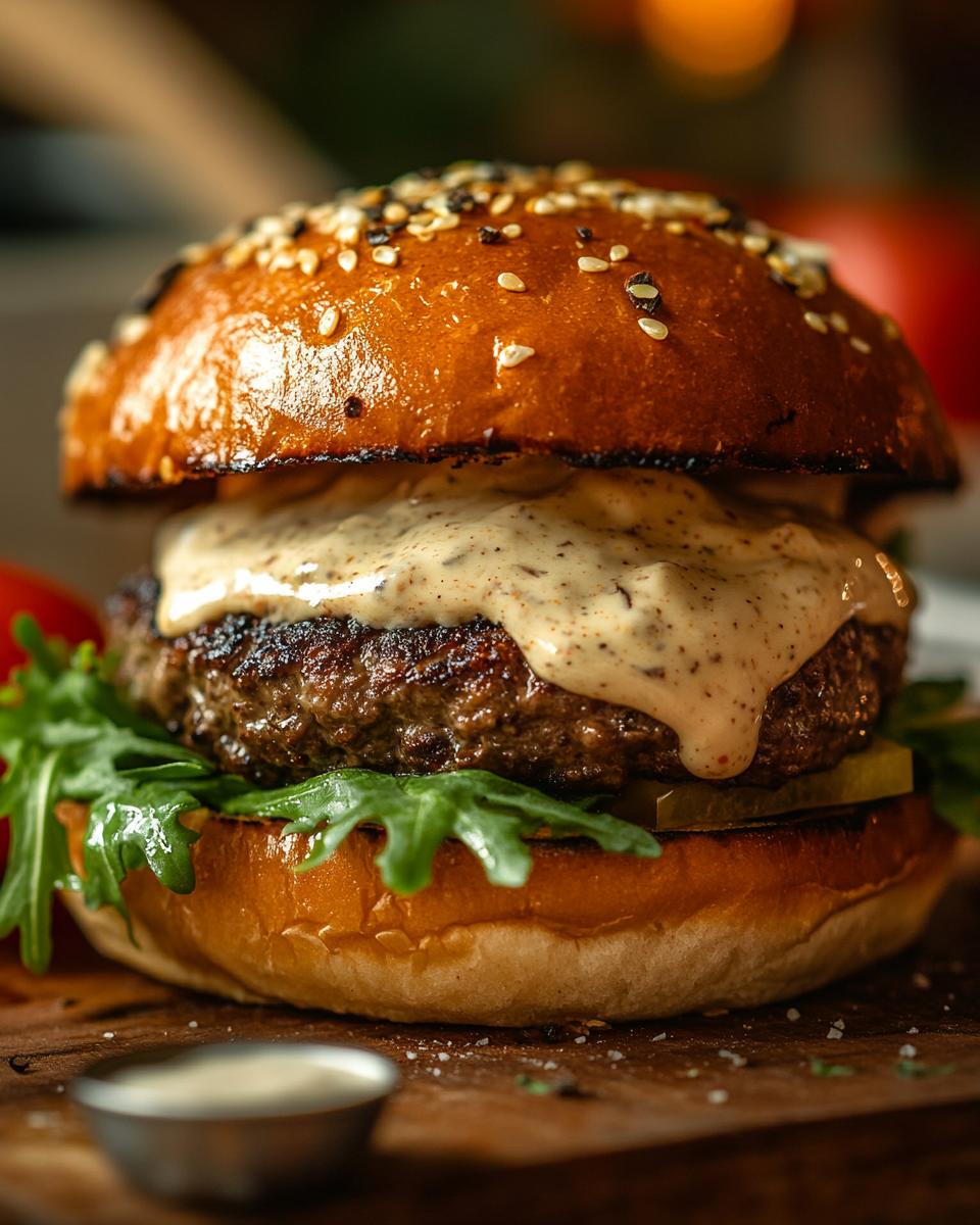 The Ingredients Needed to Make the Best Burger Sauce Ingredients for the best burger sauce recipe, including spices, condiments, and fresh herbs.
